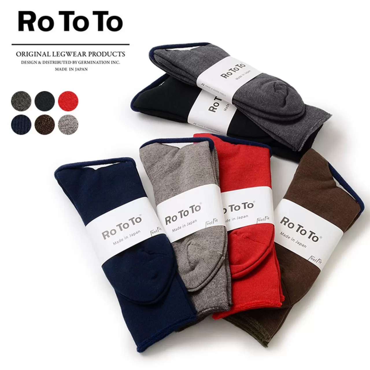 ROTOTO Socks>R1044 City Socks High Pile