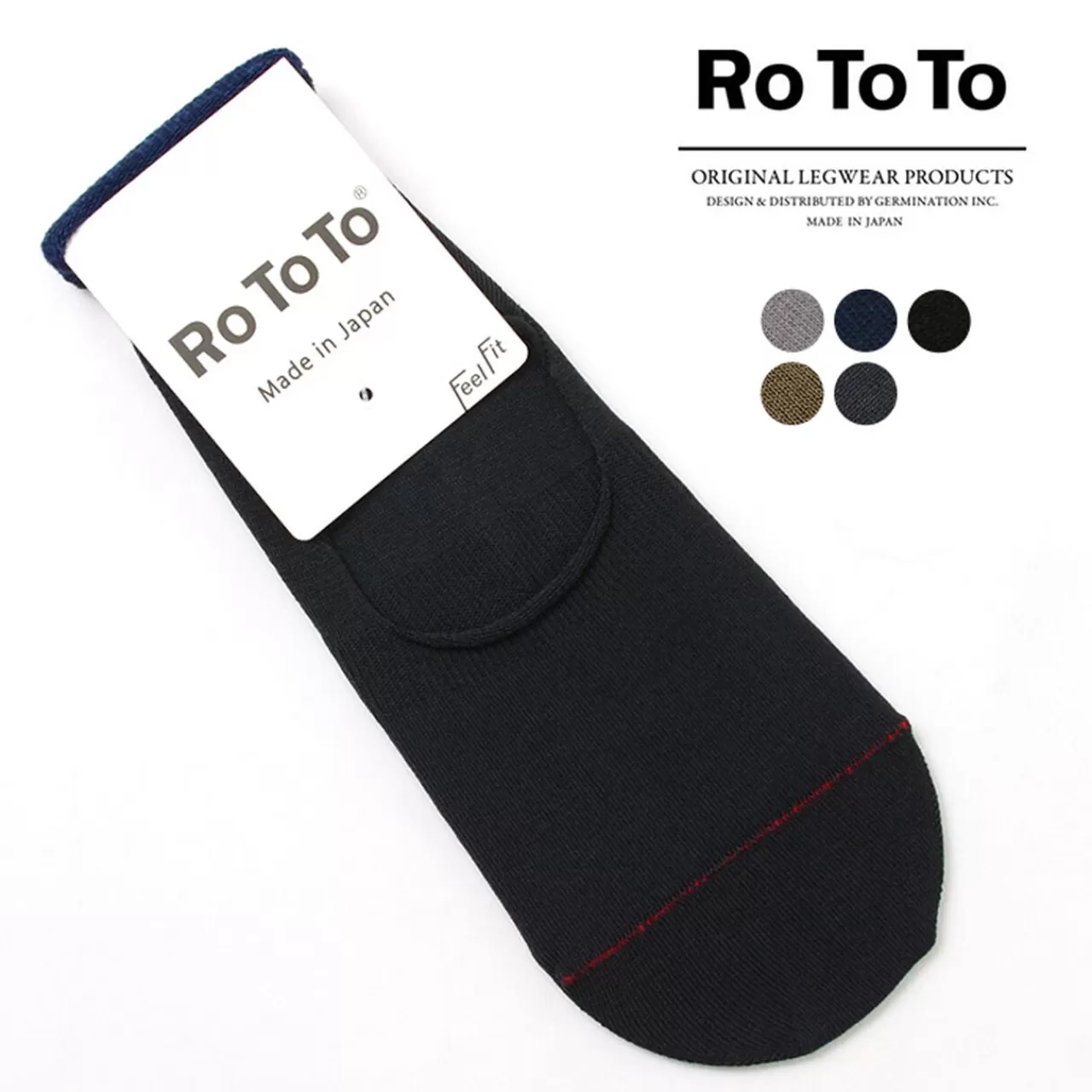 ROTOTO Socks>R1082 High Gauge Foot Cover Socks