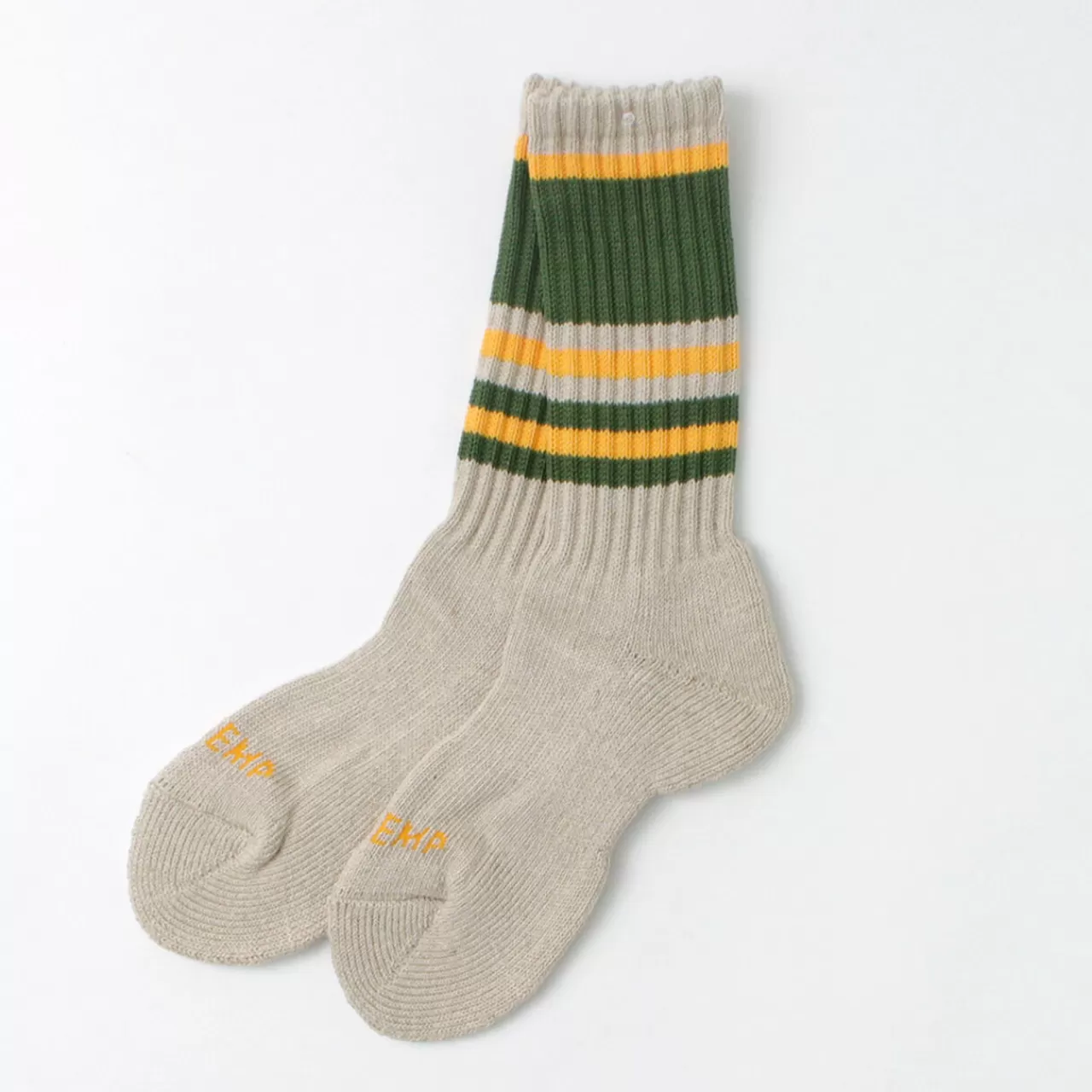 GOHEMP Socks>Random Line Crew Socks