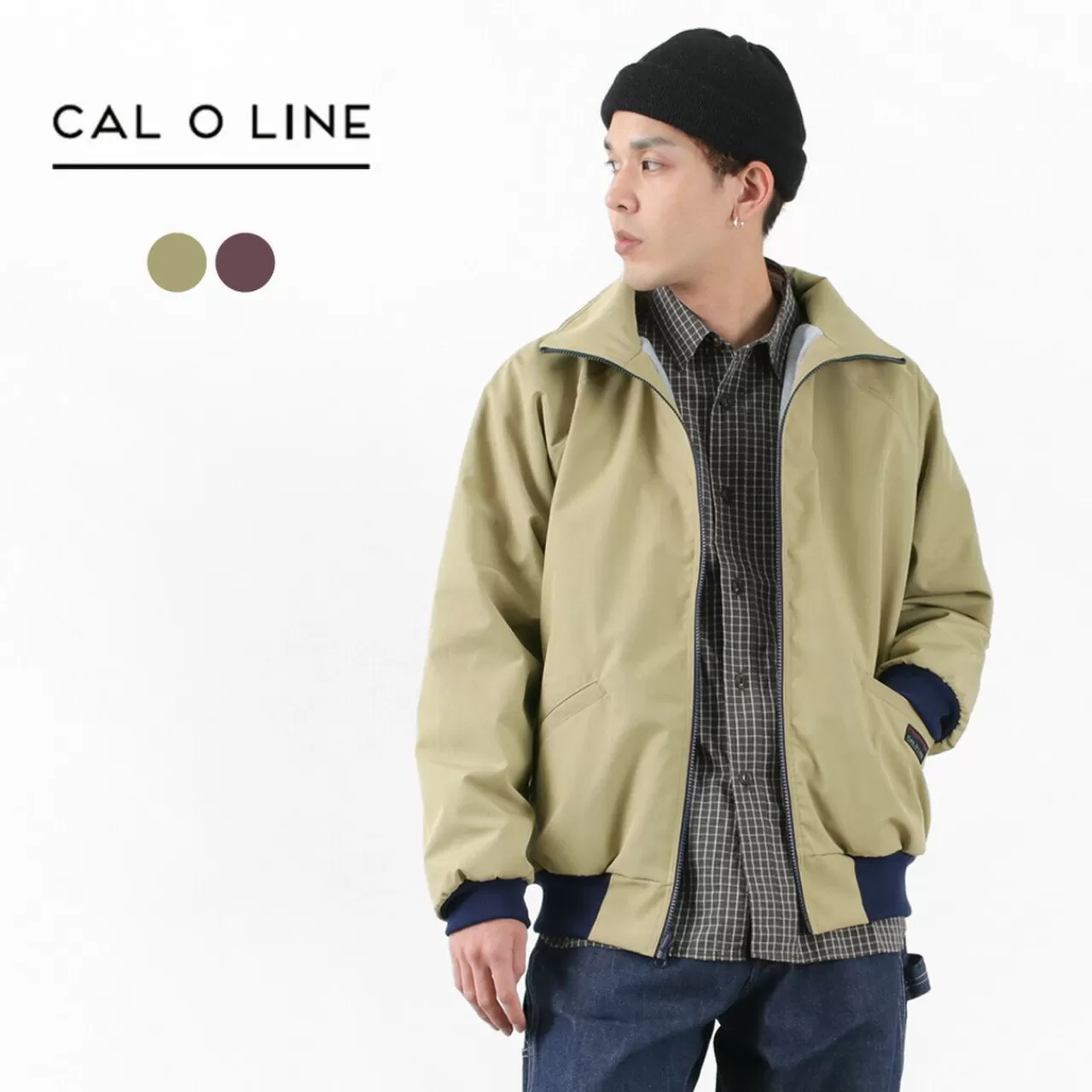 CAL O LINE Jackets>Reversible Shelled Fleece Jacket