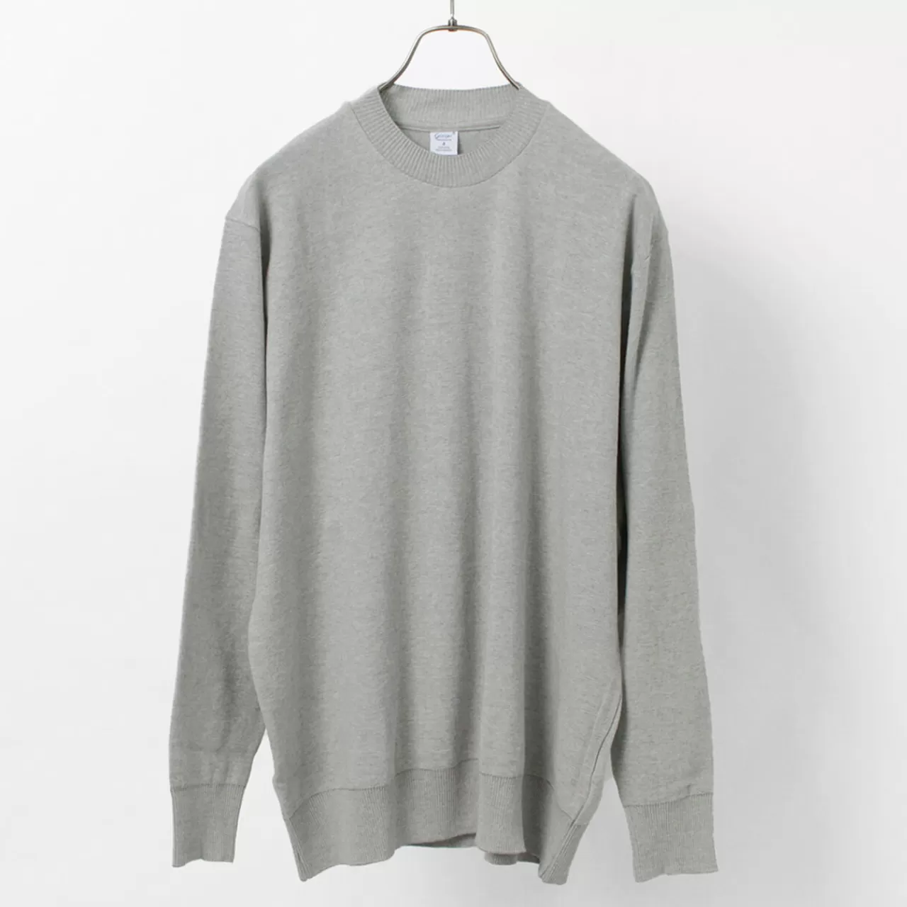 GICIPI Long Sleeves>Riccio Riccio Crew Neck Relaxed Fit Long Sleeve Knit Sewn