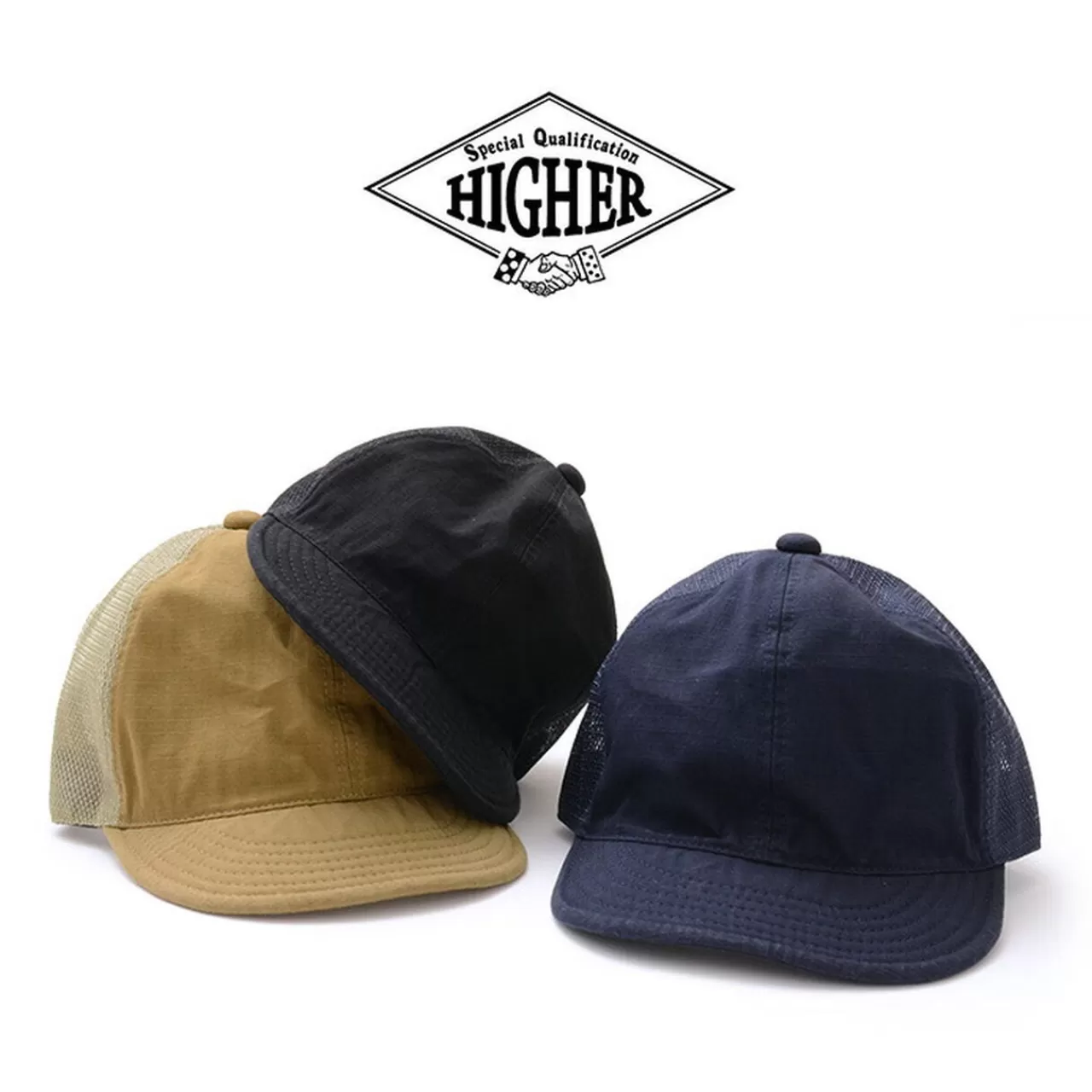 HIGHER Hats>Ripstop Mesh Cap