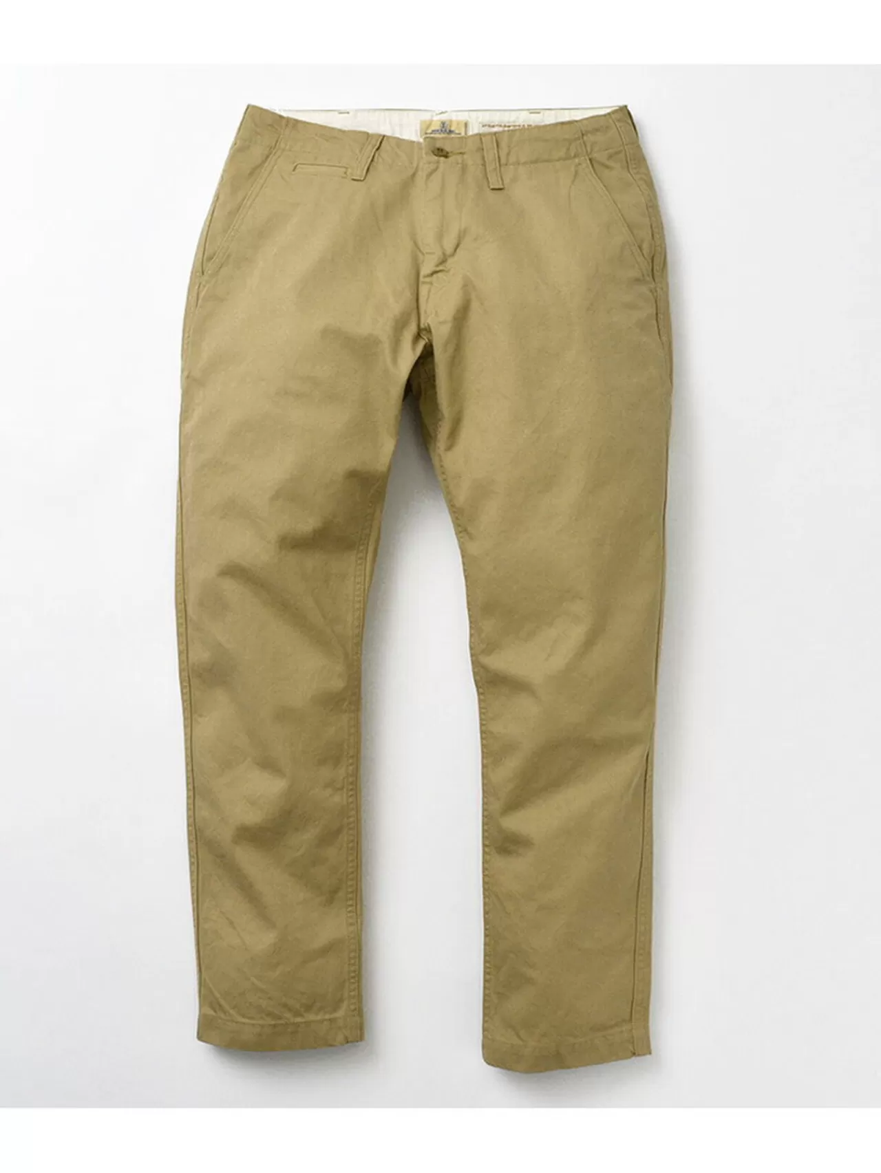 JAPAN BLUE JEANS Trousers>Rjb1610 40/3 High Count Twill Wide Tapered Vintage Chino Beige