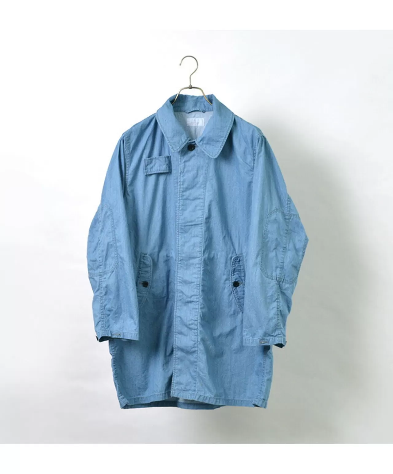 JAPAN BLUE JEANS Coats>Rjb4310S 4.5Oz Denim Bleached Military Coat Lightdenim