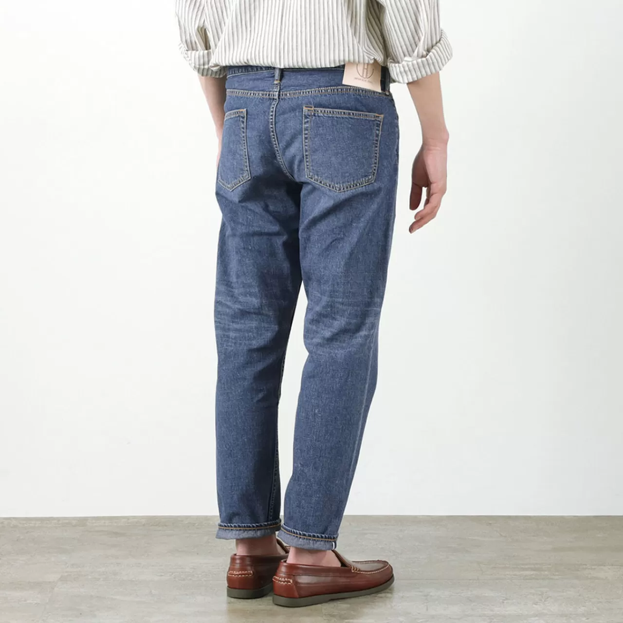 JAPAN BLUE JEANS Trousers>Rjb6111 Special Order Prep 8Oz Melrose Finish Summer Denim Selvic Jeans Usedfinish