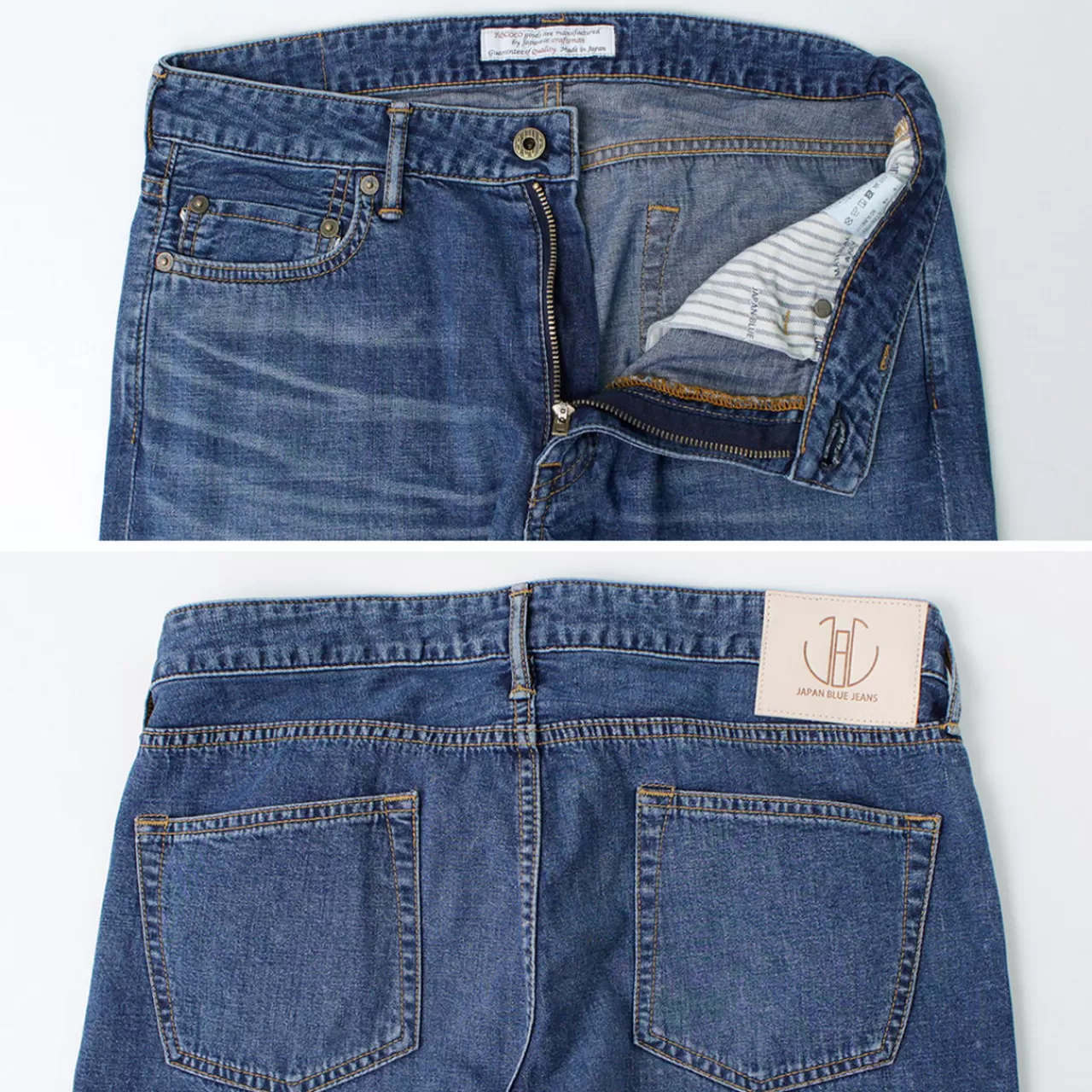 JAPAN BLUE JEANS Trousers>Rjb6111 Special Order Prep 8Oz Melrose Finish Summer Denim Selvic Jeans Usedfinish