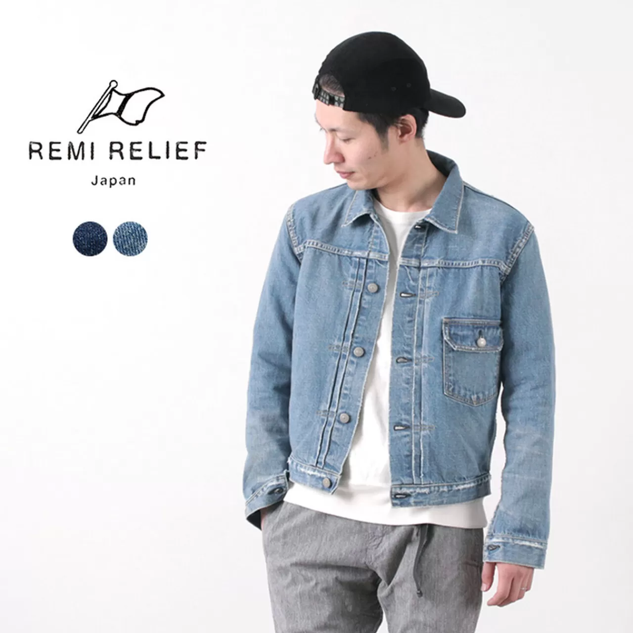 REMI RELIEF Jackets>Rn1001 Denim 1St Jacket