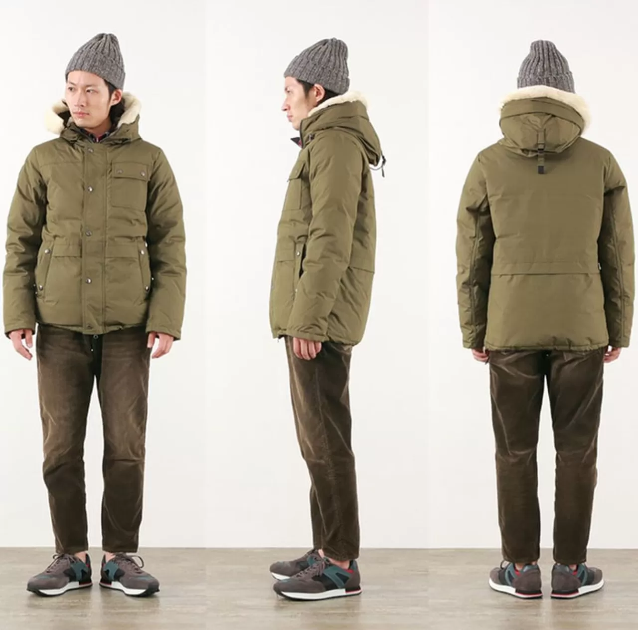 SANCA Trousers>S18Ftp16 Cord Tapered 5P Trousers Corduroy