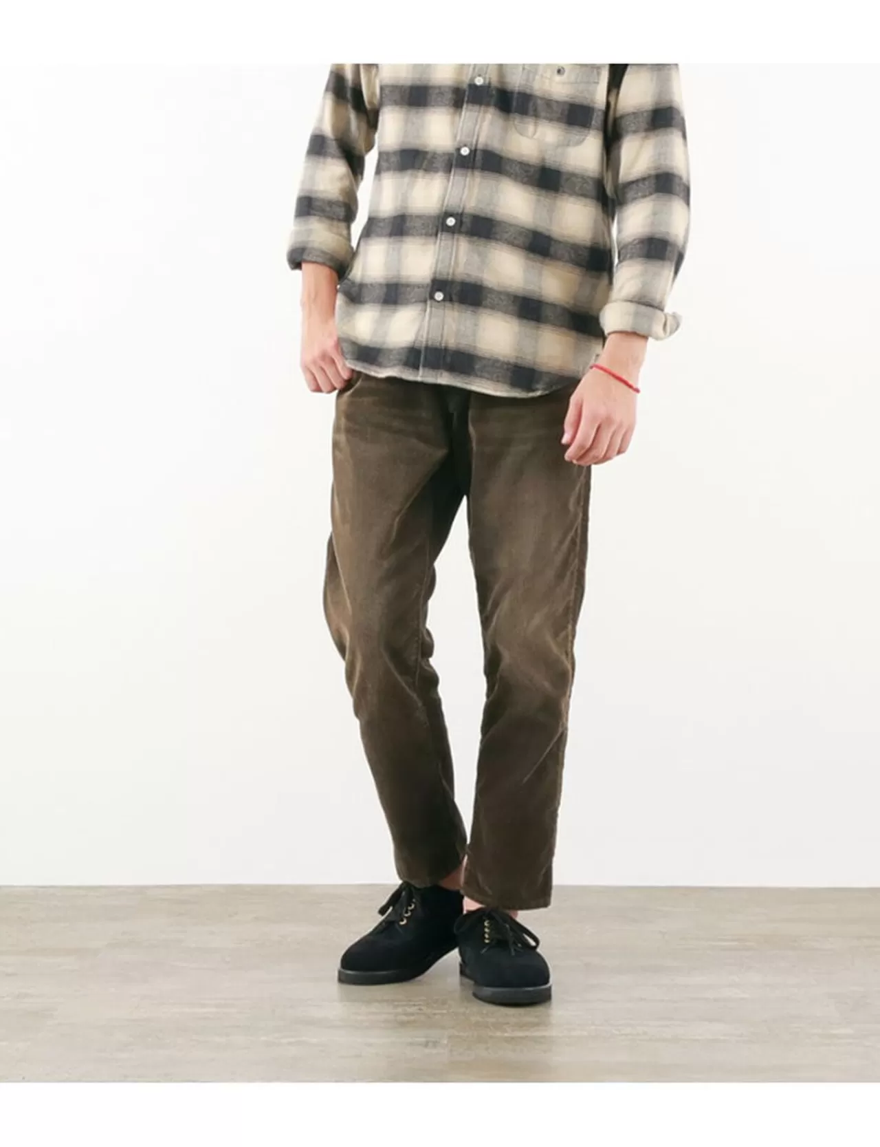 SANCA Trousers>S18Ftp16 Cord Tapered 5P Trousers Corduroy