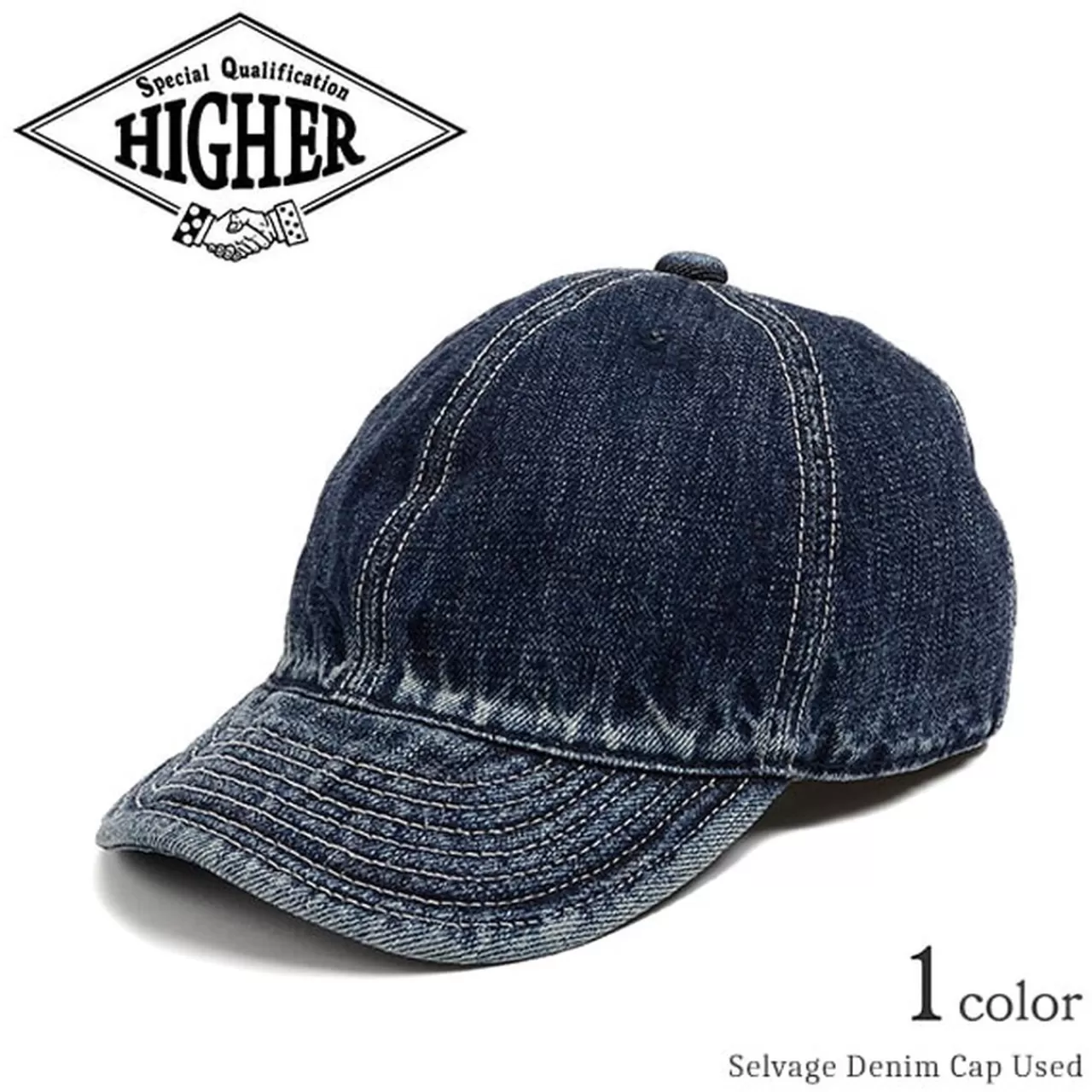 HIGHER Hats>Servic Denim Cap Used