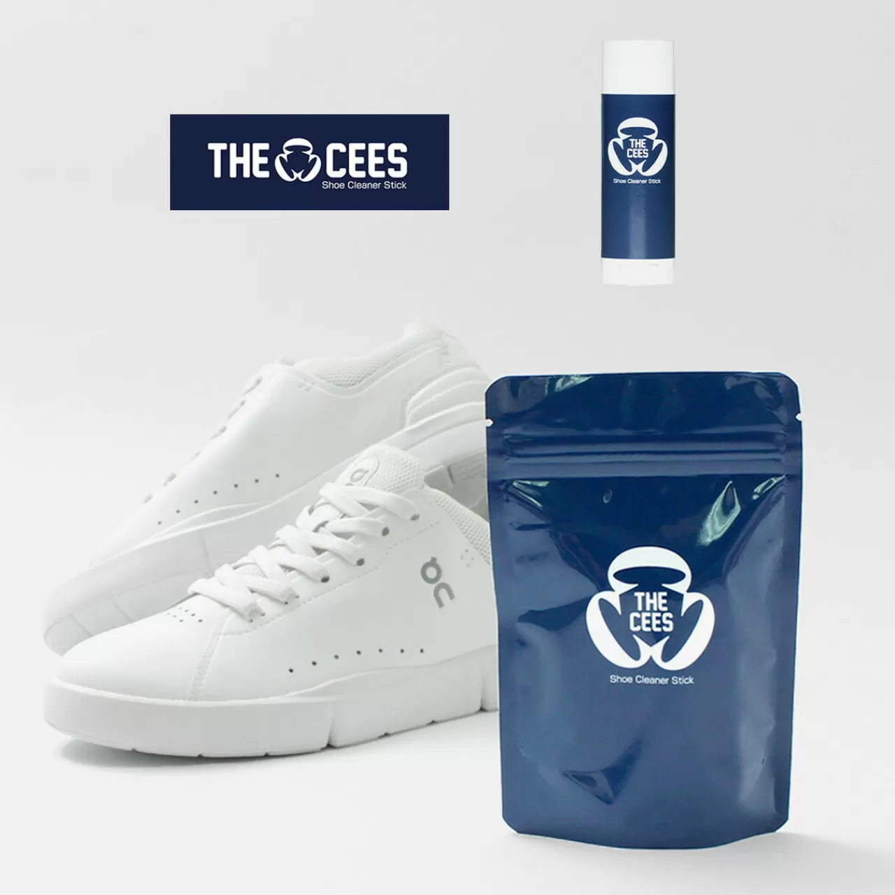 THE CEES Shoe Care>Shoe Cleaner Stick Clear