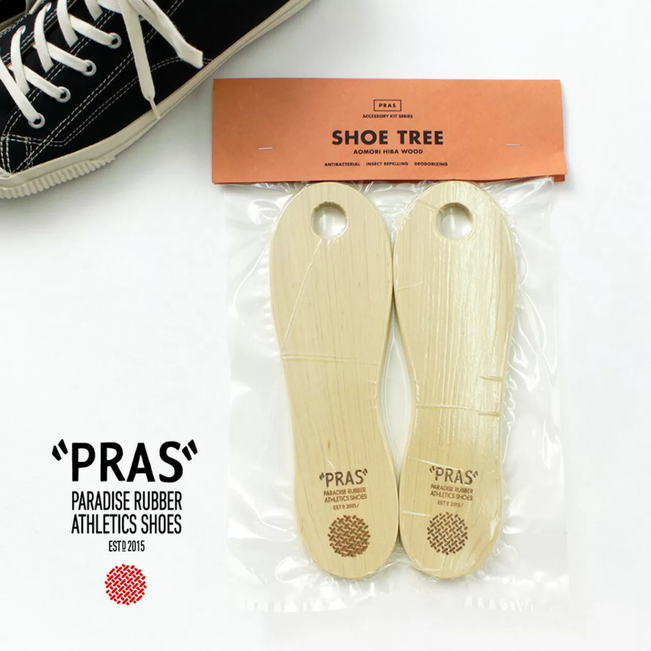 PRAS Shoe Care>Shoe Tree Hiba Wood Hibawood