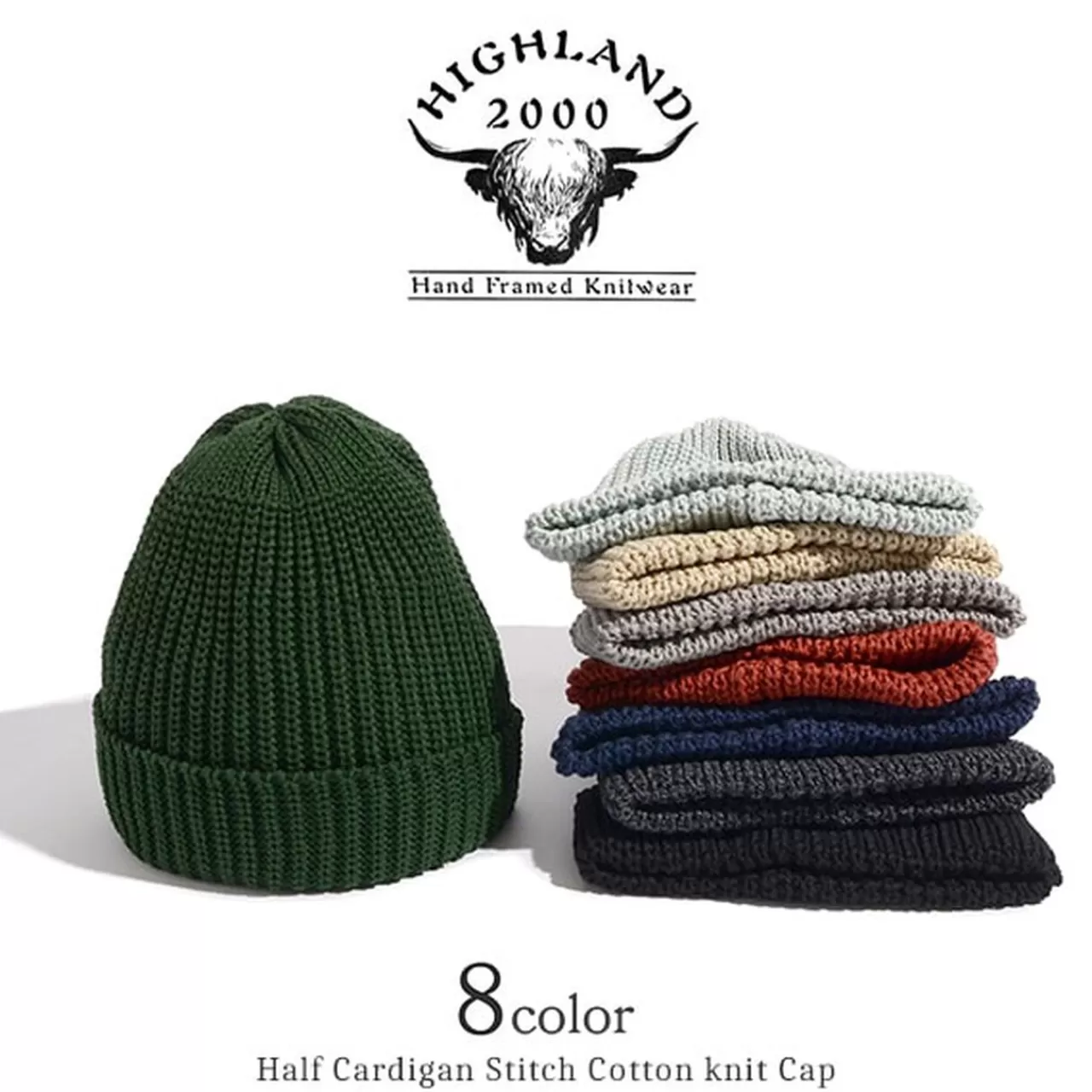 HIGHLAND 2000 Hats>Short Cotton Knitted Cap