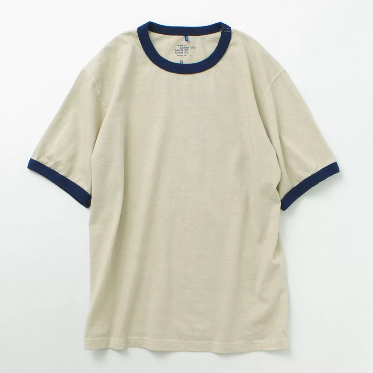 GOOD ON Short Sleeves>Short Sleeve Ringer T-Shirt