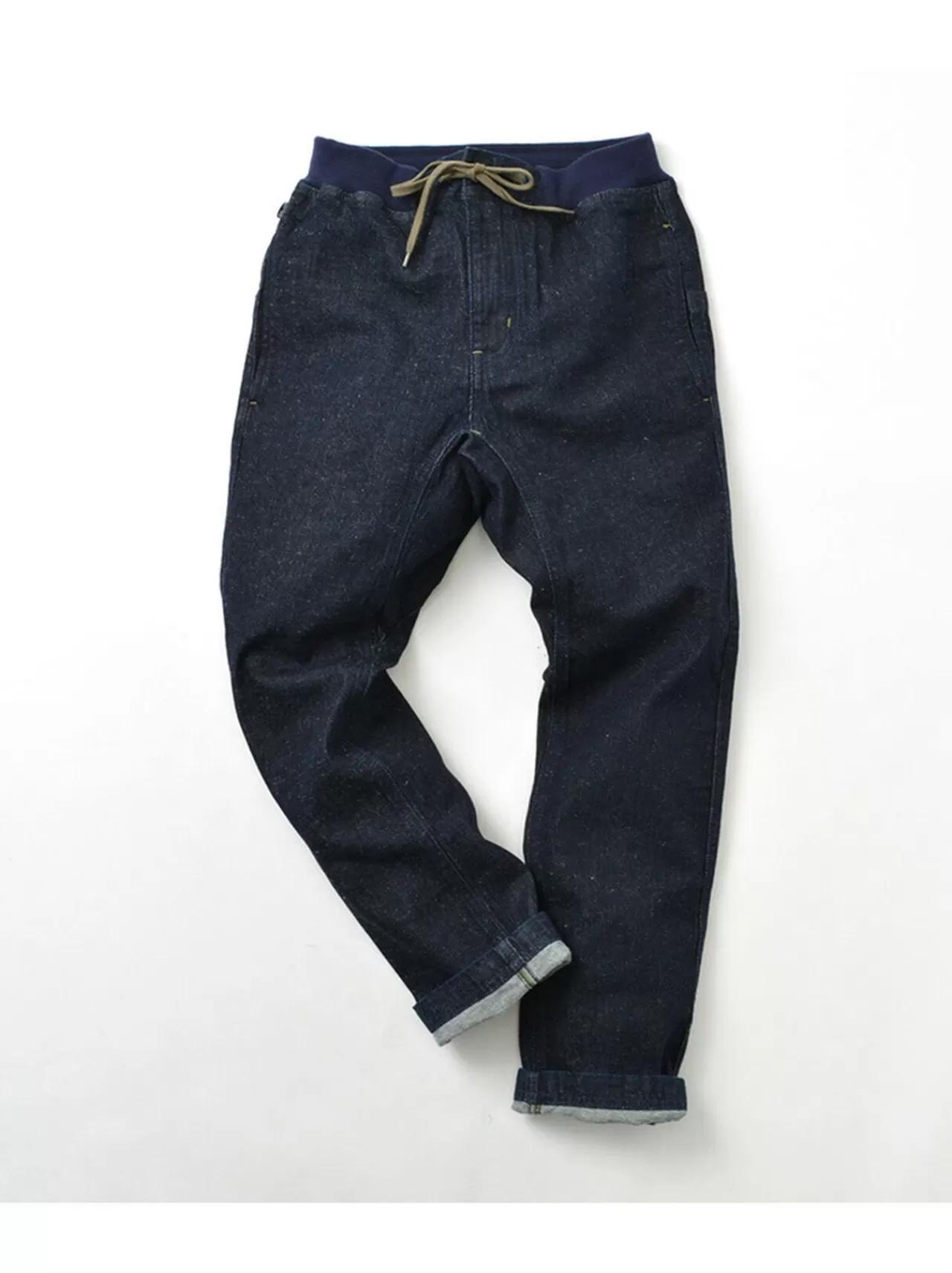 GOHEMP Trousers>Slim Rib Trousers Onewash