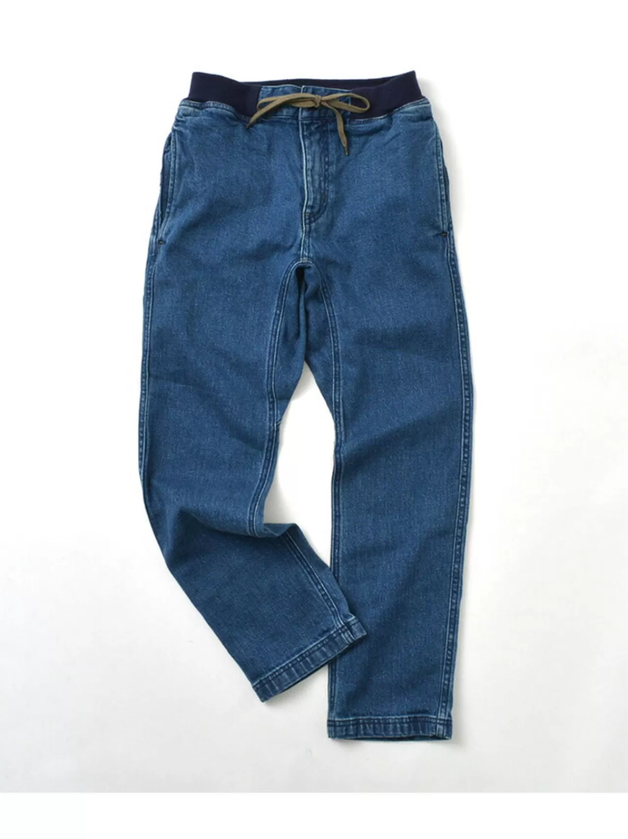 GOHEMP Trousers>Slimline Ribbed Pants/Used Wash Usedwash