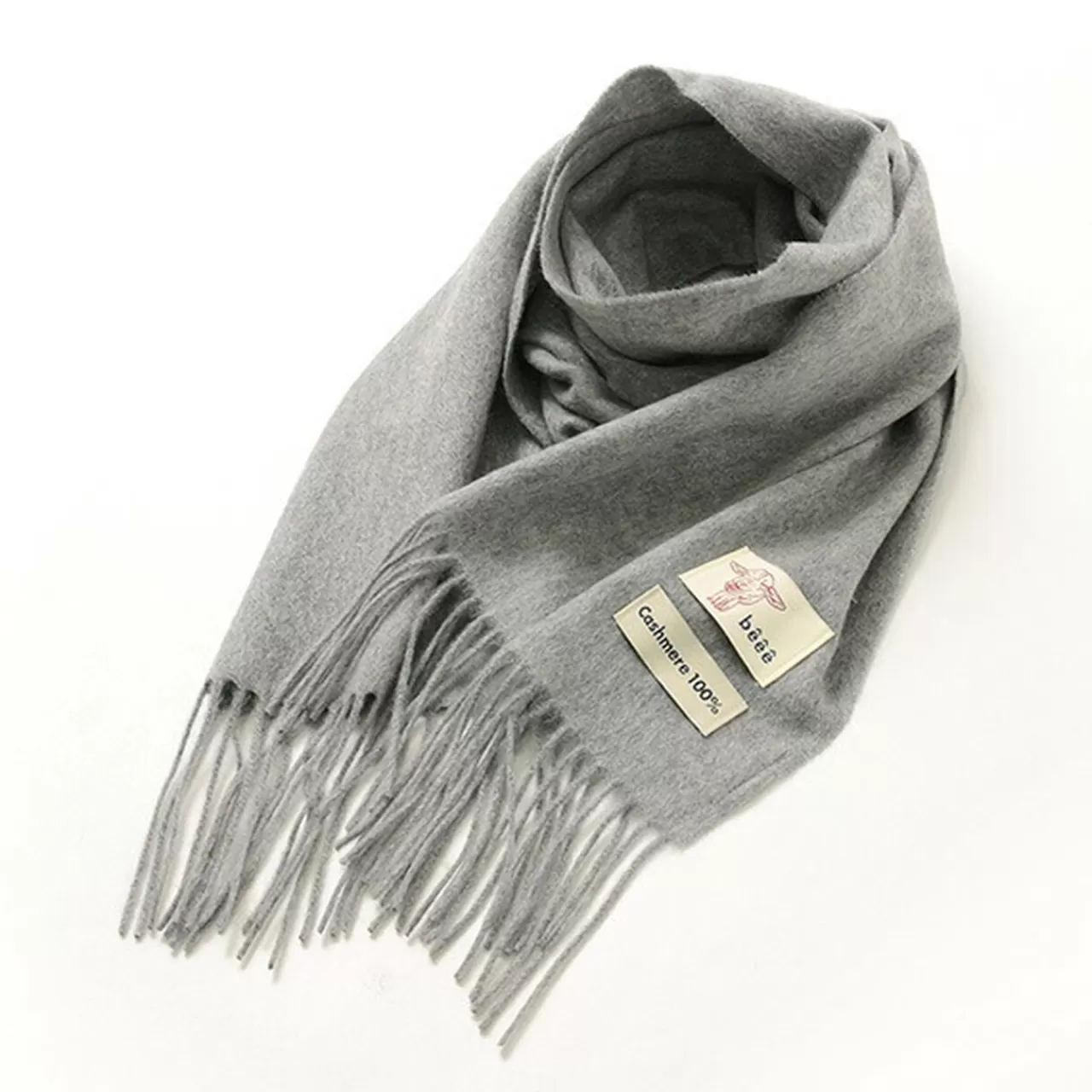 BEEE Muffler>Solid Cashmere Scarf