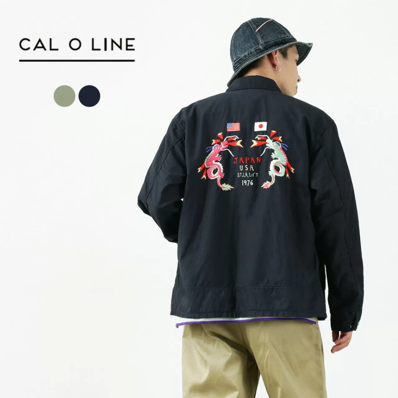 CAL O LINE Jackets>Souvenir Dragon Jacket