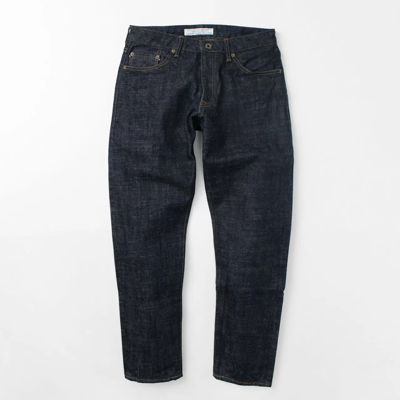 JAPAN BLUE JEANS Trousers>Special Order 16.5Oz Tapered 5P Full-Length Version Indigo