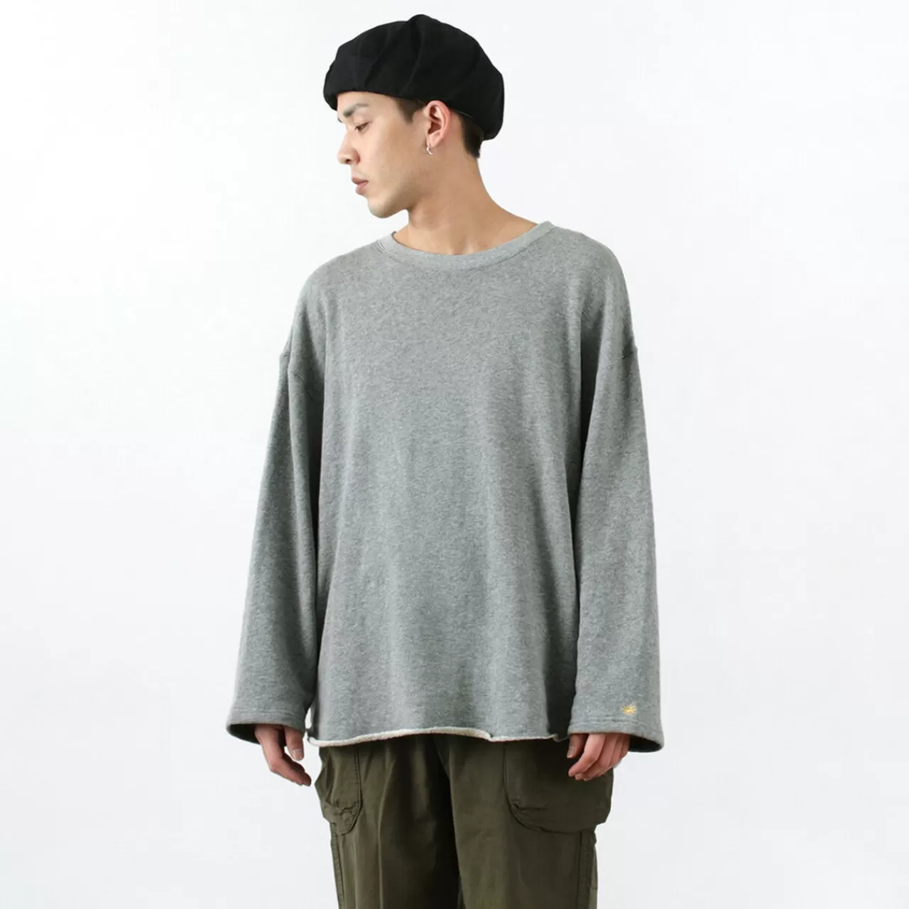 GOHEMP 3/4 Sleeves>Special Order Born This Way Loose Round 3/4 Sleeve T-Shirt