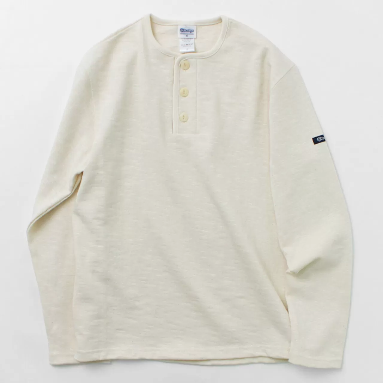 TIEASY Long Sleeves>Special Order Hdcs Henry Neck Long Sleeve T-Shirt