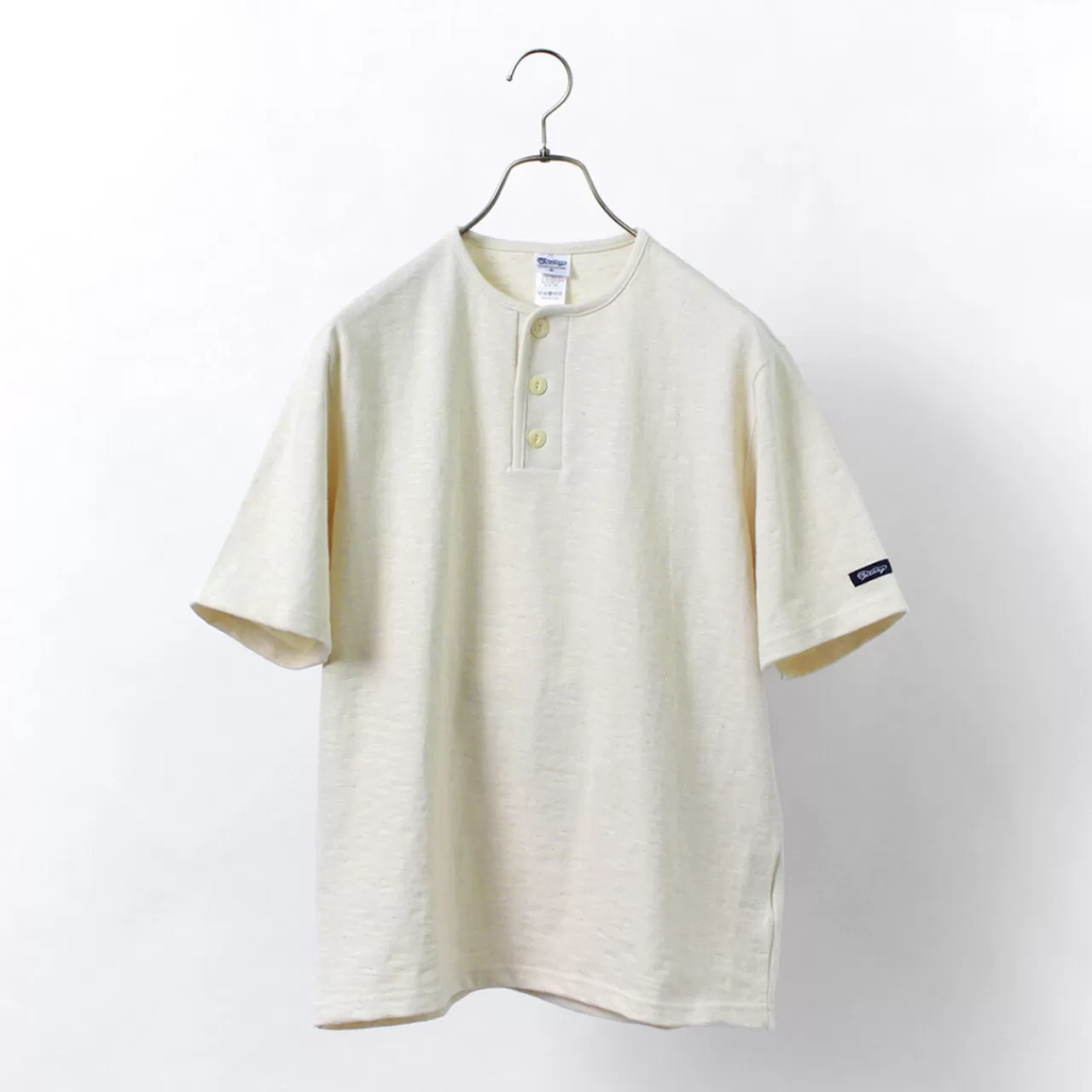 TIEASY Short Sleeves>Special Order Hdcs Henry Neck Short Sleeve T-Shirt