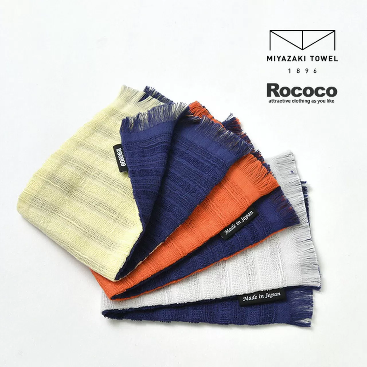 ROCOCO Wallets>Special Order Imabari Towel Reversible Hand Towel