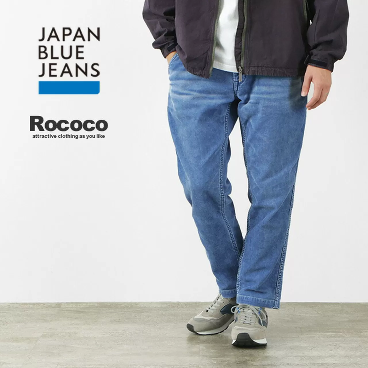 JAPAN BLUE JEANS Trousers>Special Order Indigo Corduroy Trousers Blue