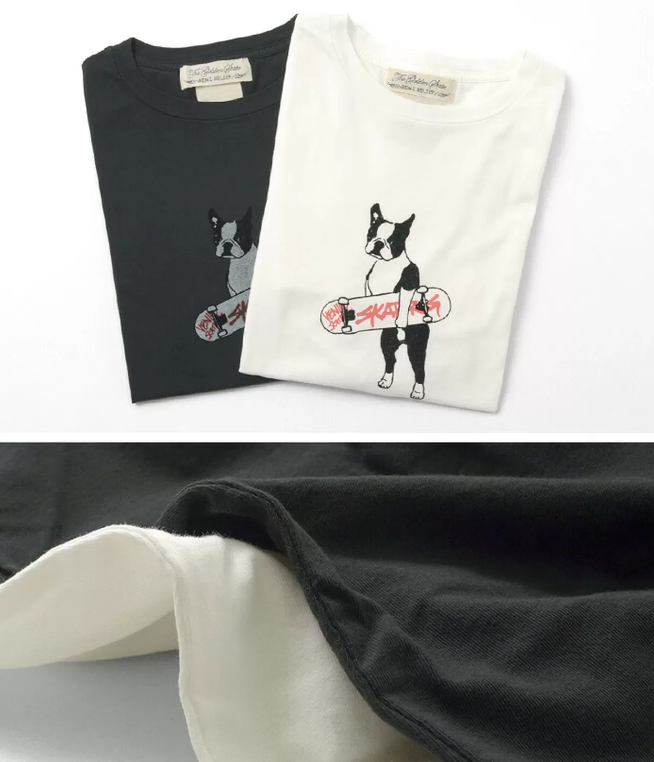 REMI RELIEF Long Sleeves>Special Order Lw Processed Print Long Sleeve T-Shirt (Dog)