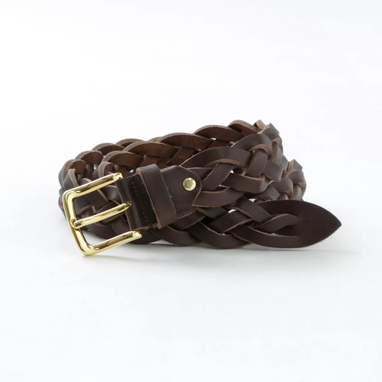 PITTI PELLE Belt>Special Order Mesh Leather Belt 35Mm Width 4Mm Thick