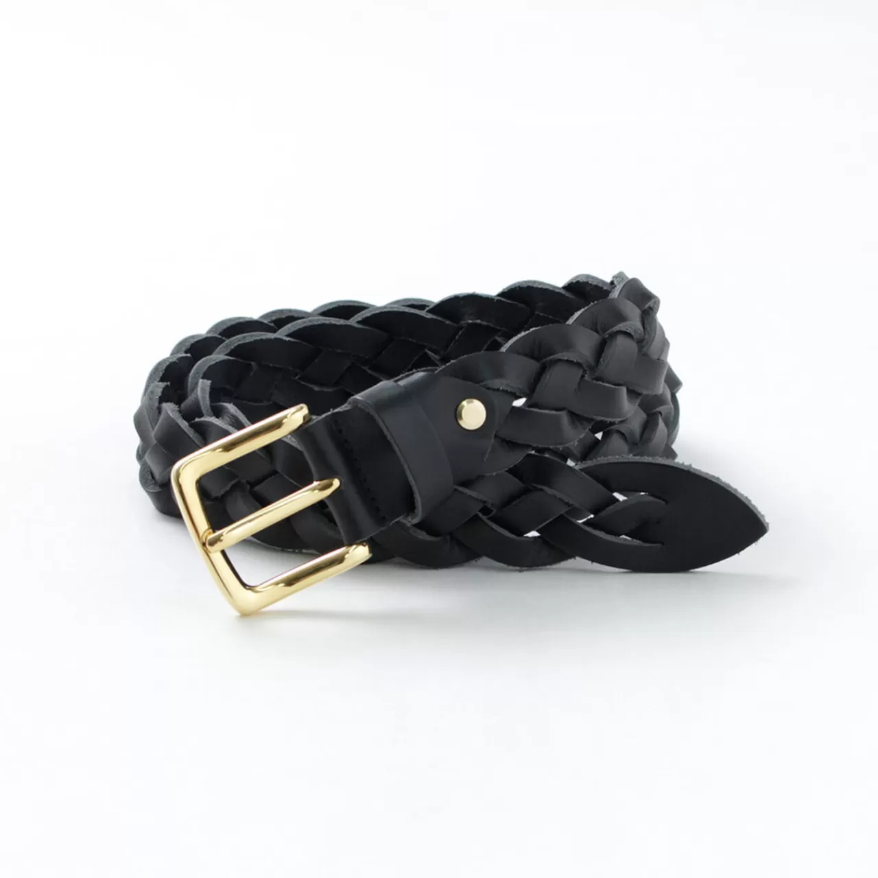PITTI PELLE Belt>Special Order Mesh Leather Belt 35Mm Width 4Mm Thick