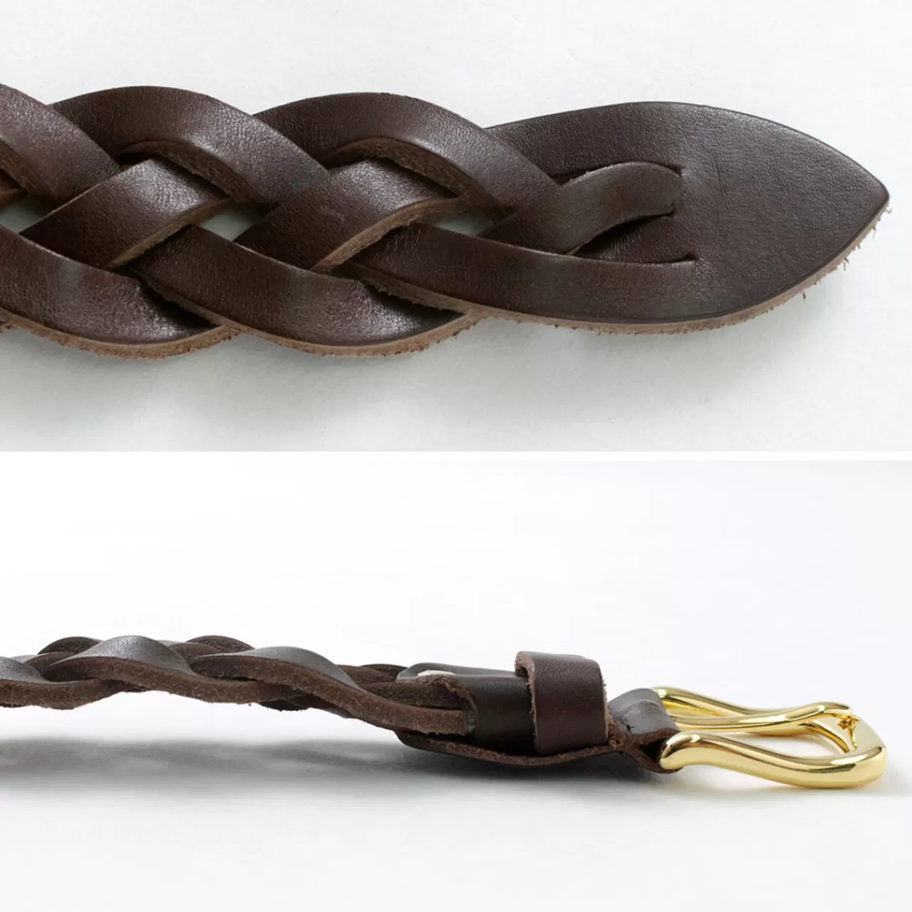 PITTI PELLE Belt>Special Order Mesh Leather Belt 35Mm Width 4Mm Thick