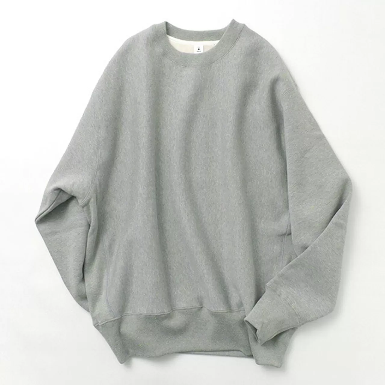 MOC T Long Sleeves>Special Order Neon Script Heavy Fleece Crew Neck Pullover Greymelange_Neongreen