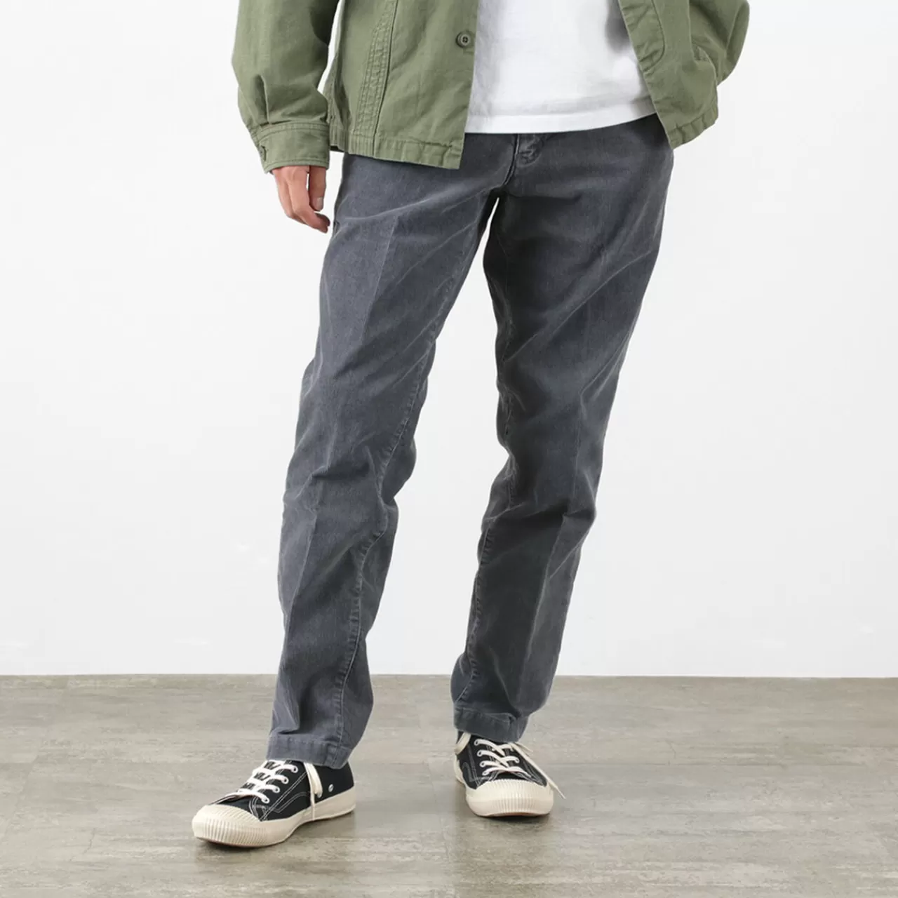 JAPAN BLUE JEANS Trousers>Special Order Rjb4625 T/C Sulphur Dye Corduroy Officer Pants