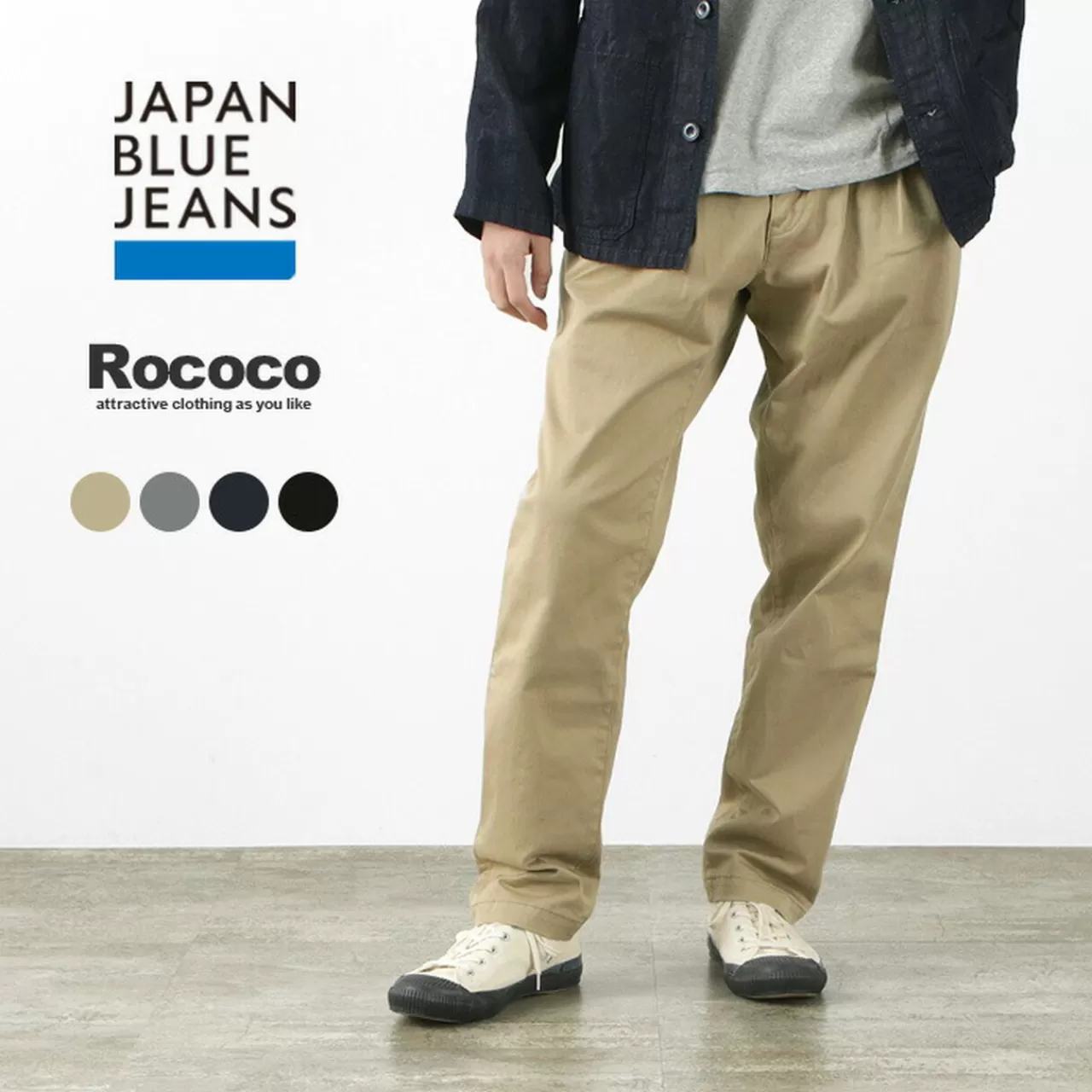 JAPAN BLUE JEANS Trousers>Special Order Rjb4660 2-Tuck Office Trousers