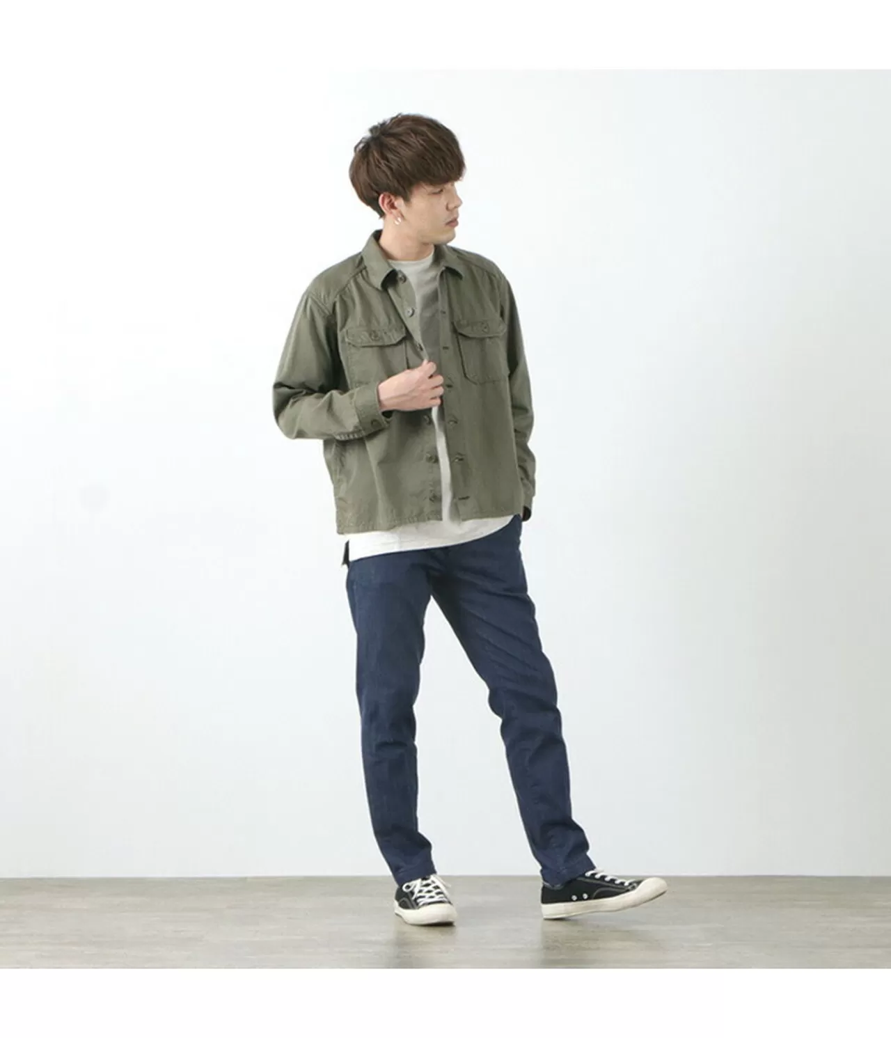 JAPAN BLUE JEANS Trousers>Special Order Rjb4691 Thin Denim 8.5Oz Officer Tapered Trouser Pants