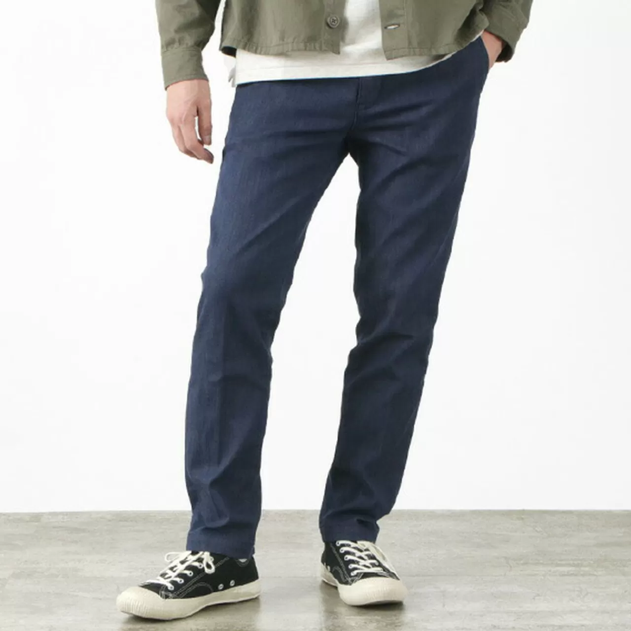 JAPAN BLUE JEANS Trousers>Special Order Rjb4691 Thin Denim 8.5Oz Officer Tapered Trouser Pants