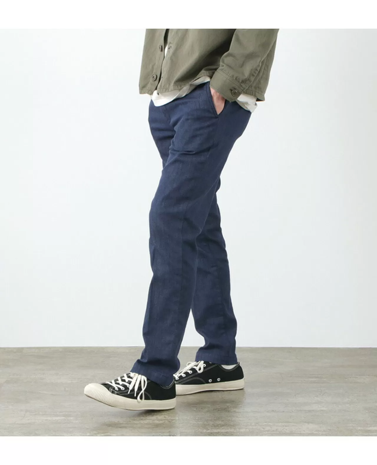 JAPAN BLUE JEANS Trousers>Special Order Rjb4691 Thin Denim 8.5Oz Officer Tapered Trouser Pants