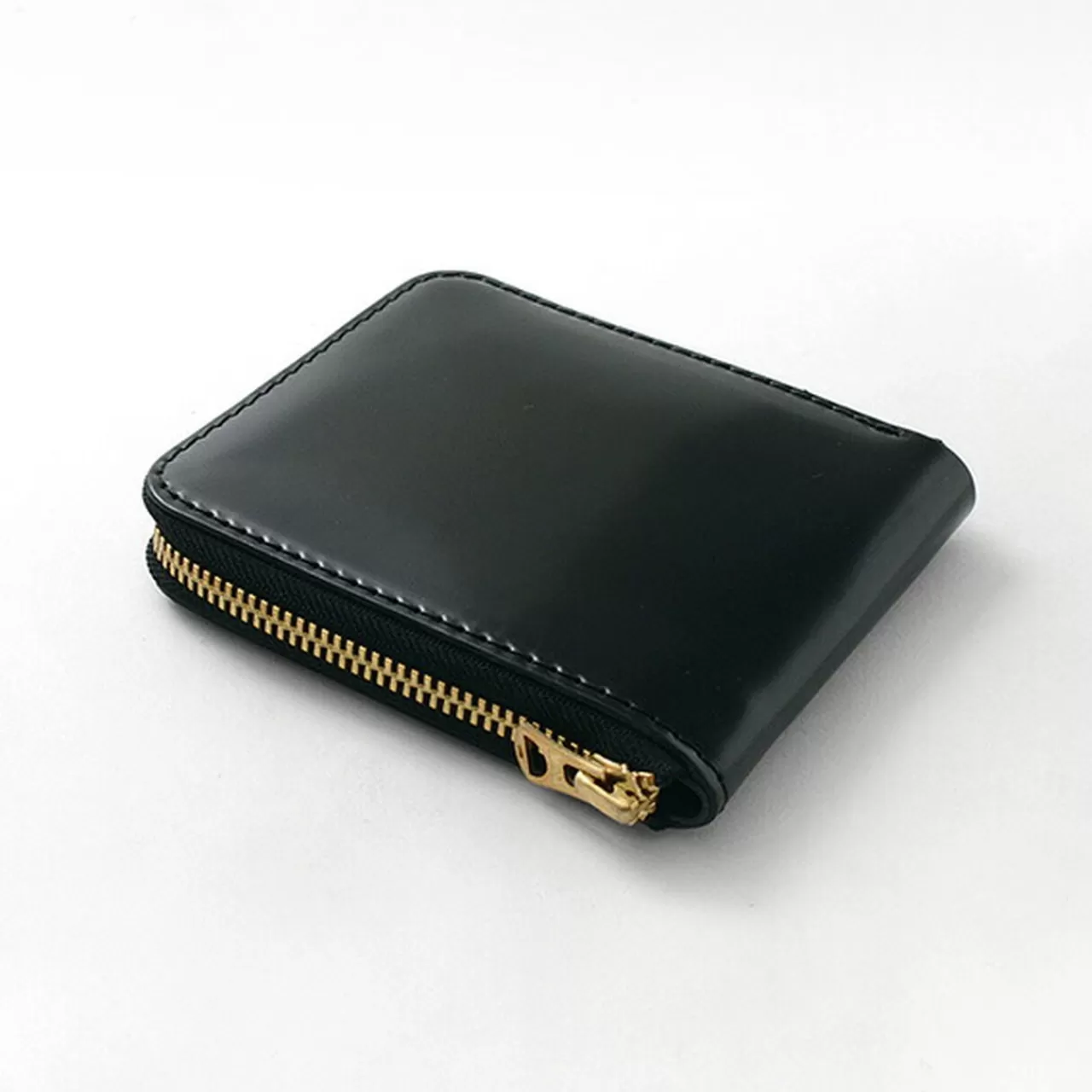 BARNS Wallets>Special Ordered Color Cordovan Round Zipper Wallet