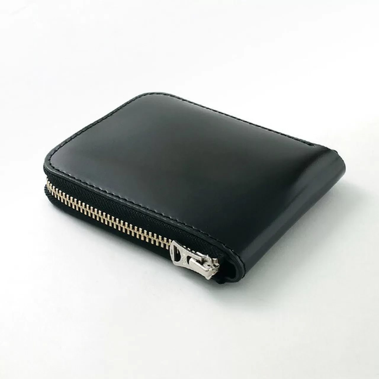 BARNS Wallets>Special Ordered Color Cordovan Round Zipper Wallet