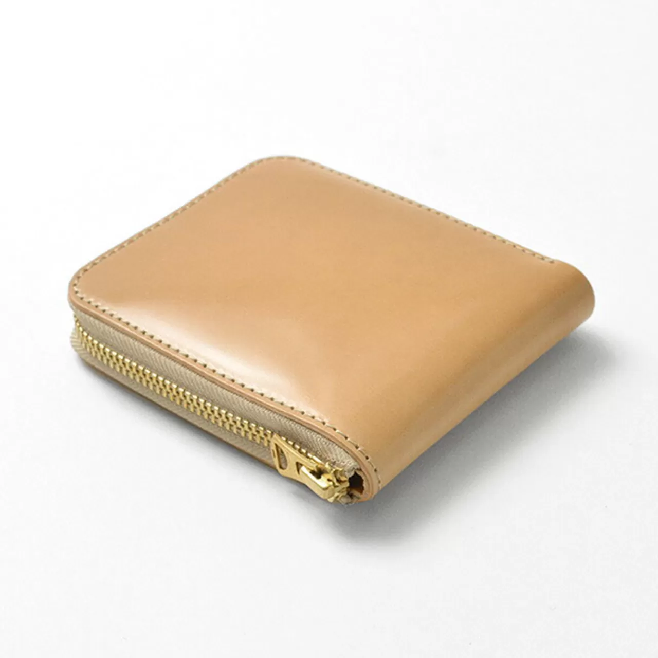 BARNS Wallets>Special Ordered Color Cordovan Round Zipper Wallet