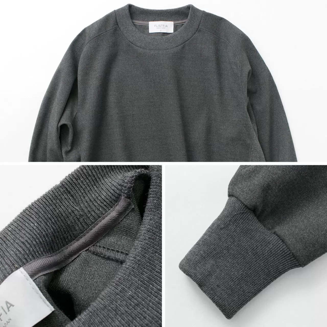 FLISTFIA Long Sleeves>Sporty Pullover Slightly Raised Type