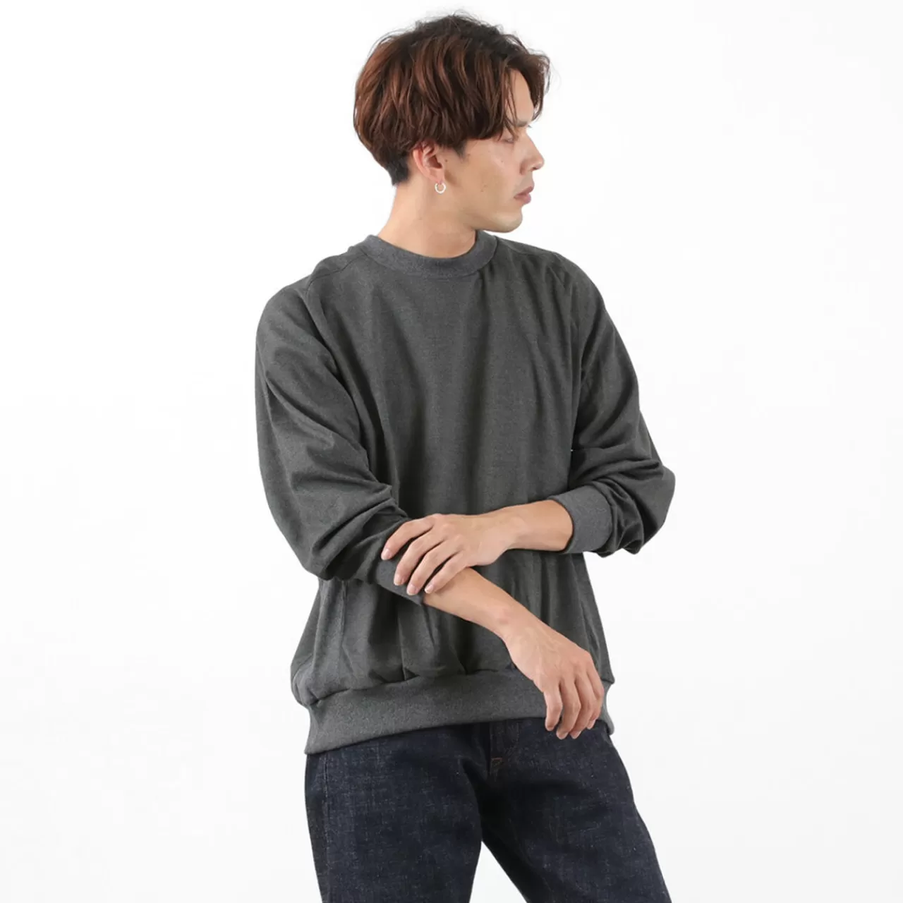 FLISTFIA Long Sleeves>Sporty Pullover Slightly Raised Type