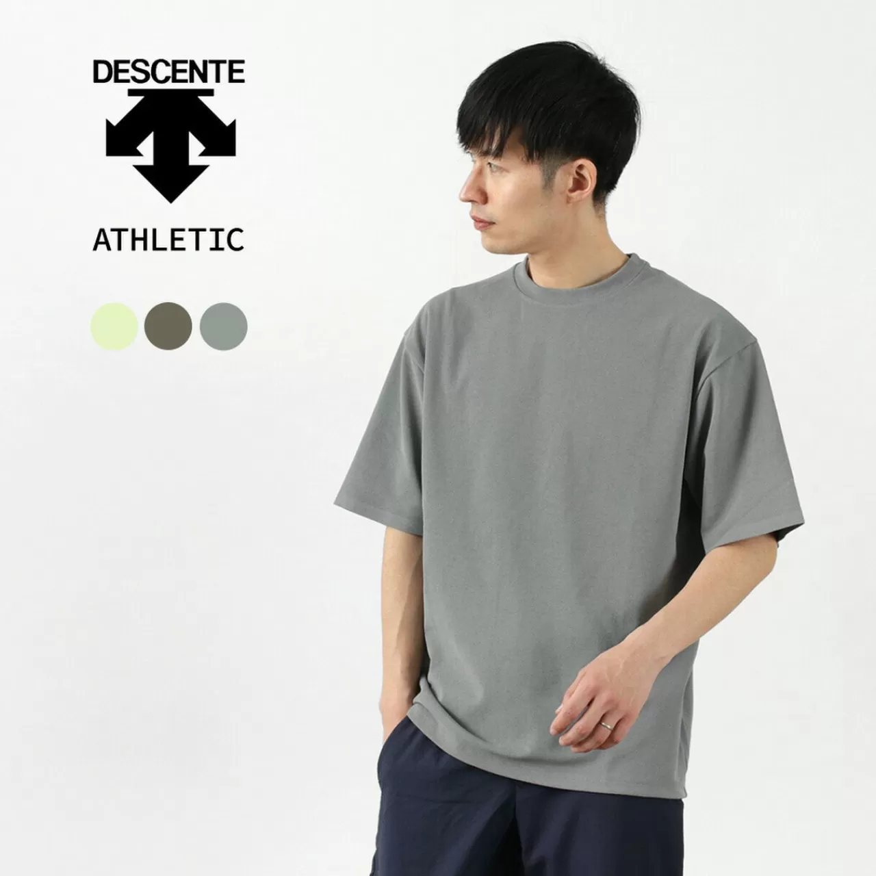 DESCENTE ATHLETIC Short Sleeves>Spotless Half Sleeve T-Shirt