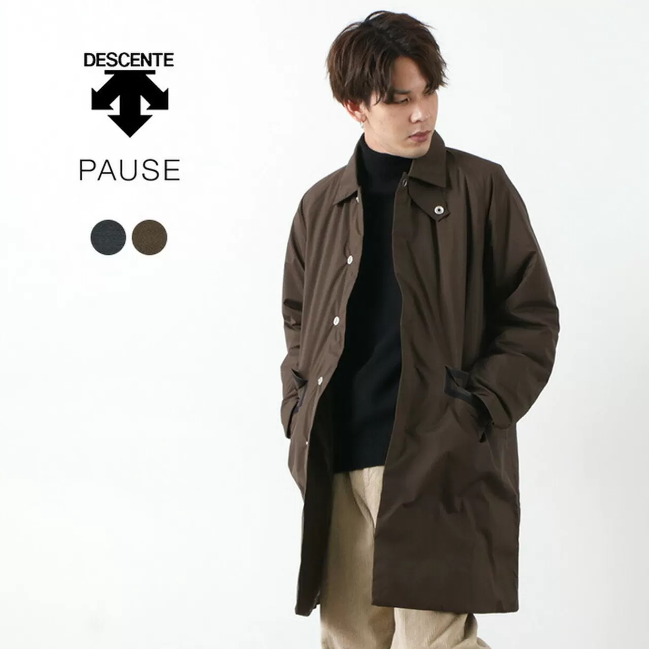 DESCENTE Down Jackets>Sten Collar Down Coat