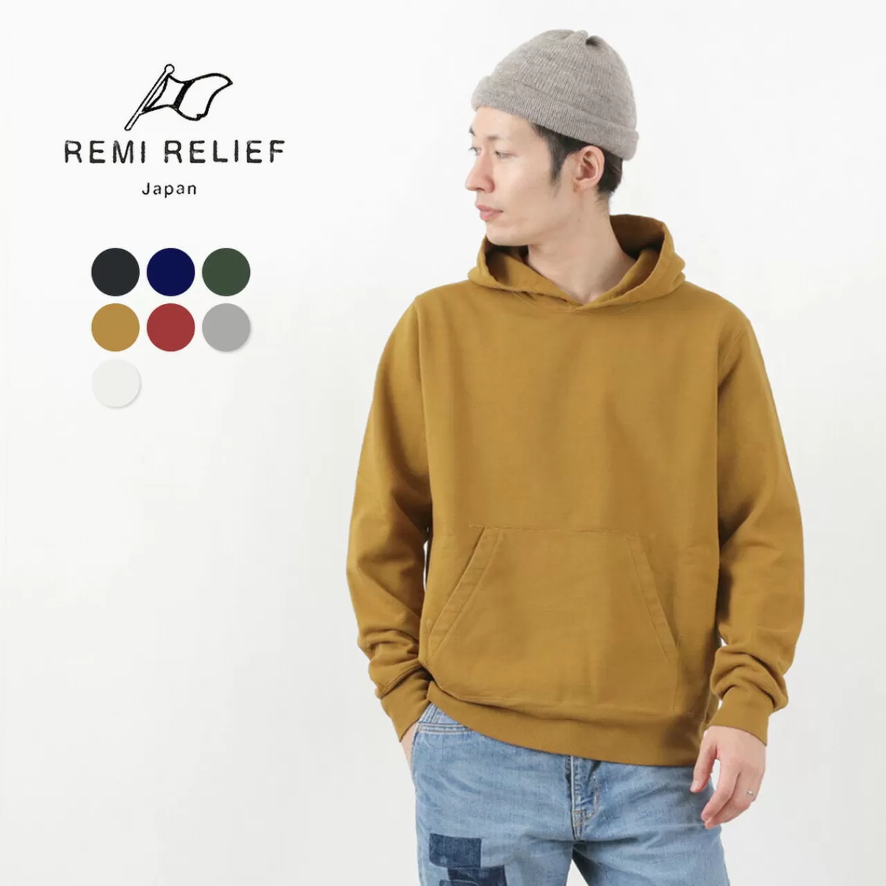 REMI RELIEF Long Sleeves>Sweatshirt Hoodie