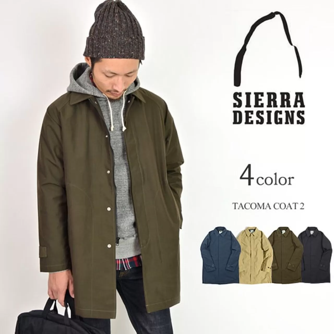 SIERRA DESIGNS Coats>Tacoma Coat 60/40 Cloth Stencilled Collar Coat