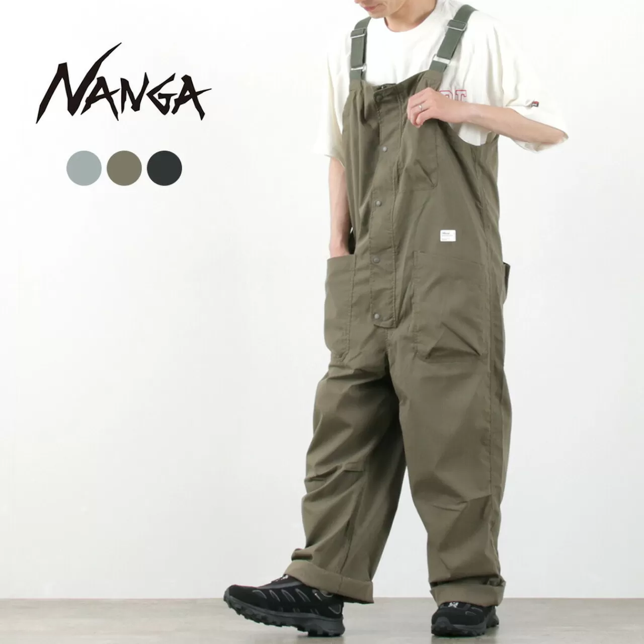 NANGA Trousers>Takibi Ripstop Field Overalls