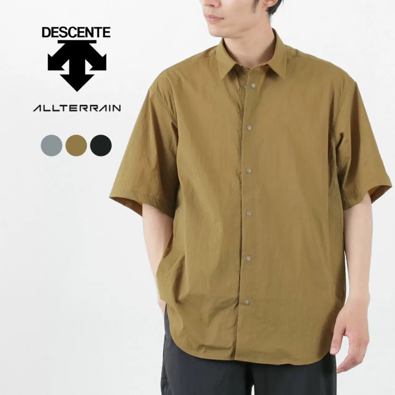 DESCENTE ALLTERRAIN81 Short Sleeves>Tech Half Sleeve Shirt