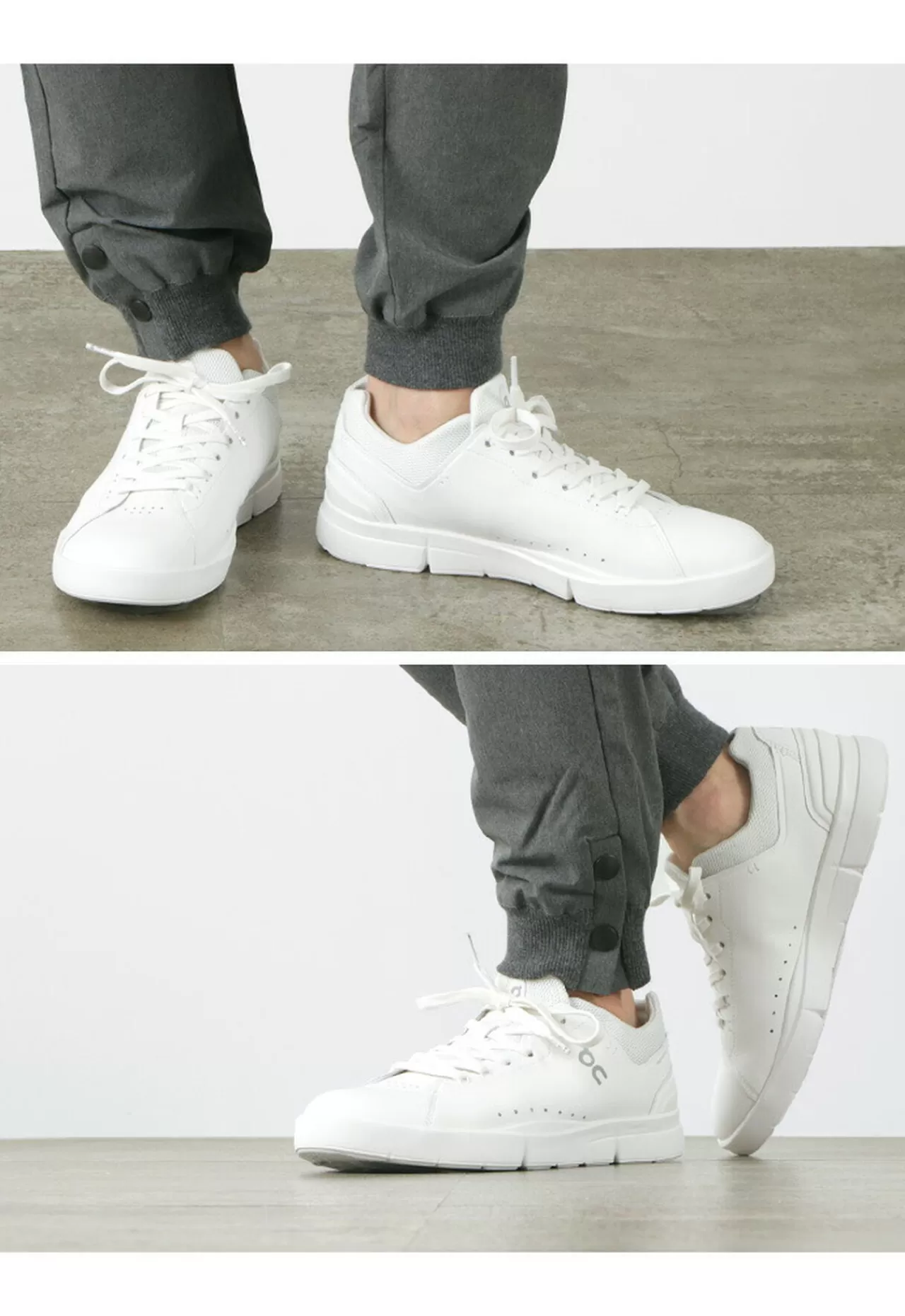 ON Sneakers>The Roger Advantage Sneakers Allwhite